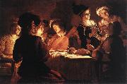 Supper Party qr HONTHORST, Gerrit van